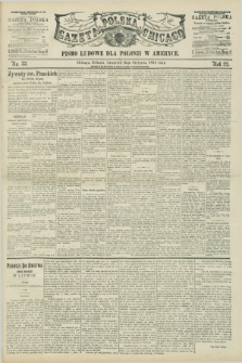 Gazeta Polska w Chicago : pismo ludowe dla Polonii w Ameryce. R.22, No. 33 (16 sierpnia 1894)