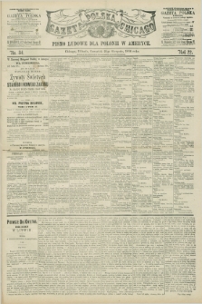 Gazeta Polska w Chicago : pismo ludowe dla Polonii w Ameryce. R.22, No. 34 (23 sierpnia 1894)