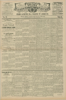 Gazeta Polska w Chicago : pismo ludowe dla Polonii w Ameryce. R.22, No. 35 (30 sierpnia 1894)