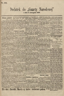 Gazeta Narodowa. 1898, nr 304