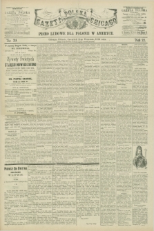 Gazeta Polska w Chicago : pismo ludowe dla Polonii w Ameryce. R.22, No. 39 (27 września 1894)