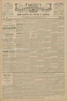 Gazeta Polska w Chicago : pismo ludowe dla Polonii w Ameryce. R.22, No. 48 (29 listopada 1894)
