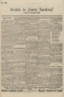 Gazeta Narodowa. 1898, nr 309