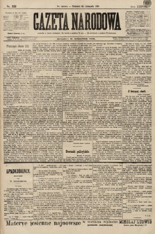 Gazeta Narodowa. 1898, nr 322