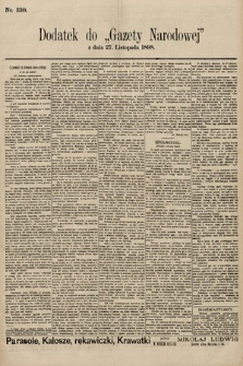 Gazeta Narodowa. 1898, nr 330