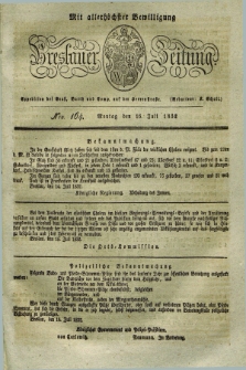 Breslauer Zeitung : mit allerhöchster Bewilligung. 1832, Nro. 164 (16 Juli) + dod.