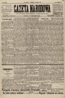 Gazeta Narodowa. 1898, nr 343