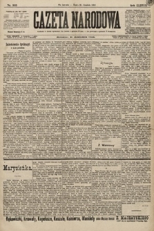 Gazeta Narodowa. 1898, nr 353