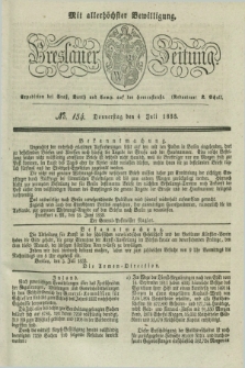 Breslauer Zeitung : mit allerhöchster Bewilligung. 1833, No. 154 (4 Juli) + dod.
