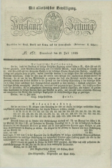 Breslauer Zeitung : mit allerhöchster Bewilligung. 1833, No. 168 (20 Juli) + dod.