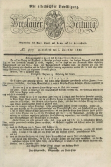 Breslauer Zeitung : mit allerhöchster Bewilligung. 1833, No. 288 (7 December) + dod.