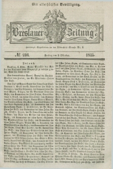 Breslauer Zeitung : mit allerhöchster Bewilligung. 1835, № 236 (9 Oktober) + dod.