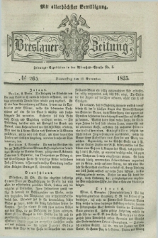 Breslauer Zeitung : mit allerhöchster Bewilligung. 1835, № 265 (12 November) + dod.