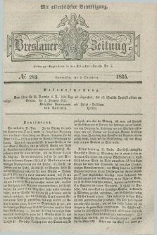 Breslauer Zeitung : mit allerhöchster Bewilligung. 1835, № 283 (3 December) + dod.
