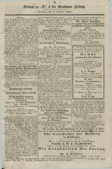 Breslauer Zeitung : mit allerhöchster Bewilligung. 1837, Beilage zu №. 2 der Breslauer Zeitung (3 Januar)