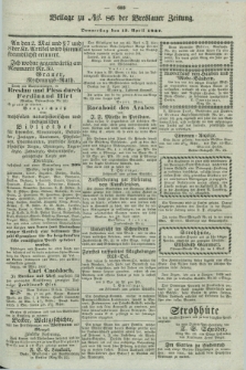 Breslauer Zeitung : mit allerhöchster Bewilligung. 1837, Beilage zu №. 86 der Breslauer Zeitung (13 April)