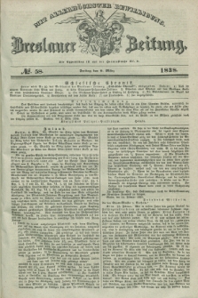 Breslauer Zeitung : mit allerhöchster Bewilligung. 1838, No. 58 (9 März) + dod.