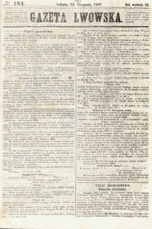 Gazeta Lwowska. 1862, nr 194