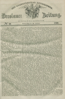 Breslauer Zeitung : mit allerhöchster Bewilligung. 1839, No. 20 (24 Januar) + dod.