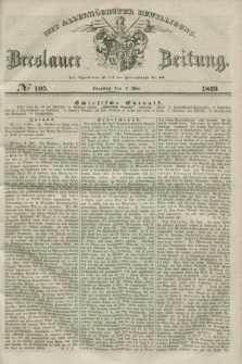 Breslauer Zeitung : mit allerhöchster Bewilligung. 1839, No. 105 (7 Mai)