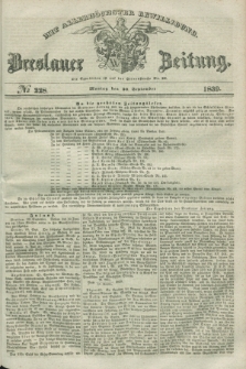 Breslauer Zeitung : mit allerhöchster Bewilligung. 1839, No. 228 (30 September) + dod.