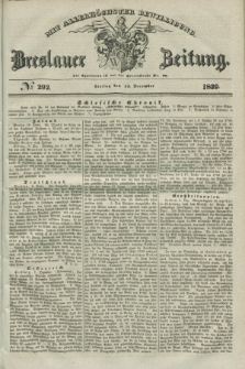 Breslauer Zeitung : mit allerhöchster Bewilligung. 1839, No. 292 (13 December) + dod.