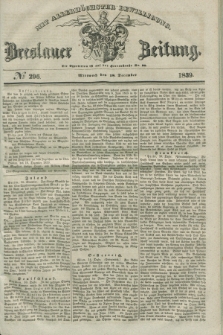 Breslauer Zeitung : mit allerhöchster Bewilligung. 1839, No. 296 (18 December) + dod.