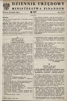 Dziennik Urzędowy Ministerstwa Finansów. 1964, nr 13
