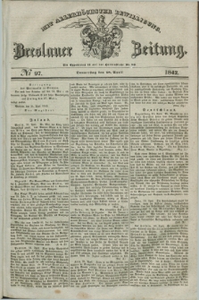Breslauer Zeitung : mit allerhöchster Bewilligung. 1842, № 97 (28 April) + dod.