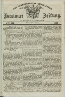 Breslauer Zeitung : mit allerhöchster Bewilligung. 1842, № 124 (1 Juni) + dod.