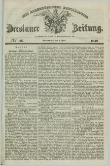 Breslauer Zeitung : mit allerhöchster Bewilligung. 1842, № 127 (4 Juni) + dod.