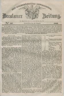 Breslauer Zeitung : mit allerhöchster Bewilligung. 1842, № 197 (25 August) + dod.