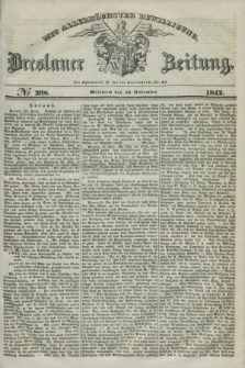 Breslauer Zeitung : mit allerhöchster Bewilligung. 1842, № 268 (16 November) + dod.