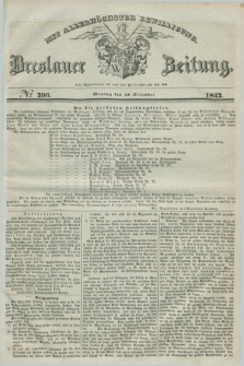 Breslauer Zeitung : mit allerhöchster Bewilligung. 1842, № 296 (19 December) + dod.