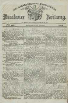 Breslauer Zeitung : mit allerhöchster Bewilligung. 1842, № 306 (31 December) + dod.