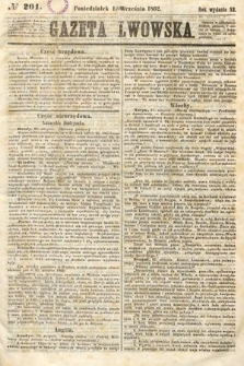 Gazeta Lwowska. 1862, nr 201