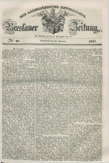 Breslauer Zeitung : mit allerhöchster Bewilligung. 1847, № 26 (31 Januar) + dod.