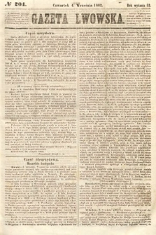 Gazeta Lwowska. 1862, nr 204
