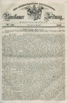 Breslauer Zeitung : mit allerhöchster Bewilligung. 1847, № 166 (20 Juli) + dod.