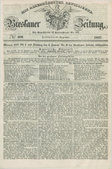 Breslauer Zeitung : mit allerhöchster Bewilligung. 1847, № 306 (31 Dezember) + dod.