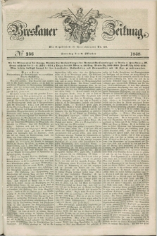 Breslauer Zeitung. 1848, № 236 (8 Oktober) + dod.