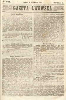 Gazeta Lwowska. 1862, nr 206