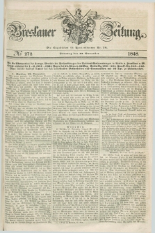 Breslauer Zeitung. 1848, № 272 (19 November) + dod.