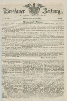 Breslauer Zeitung. 1849, № 293 (15 Dezember) + dod.