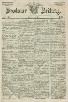 Breslauer Zeitung. 1850, № 194 (15 Juli)
