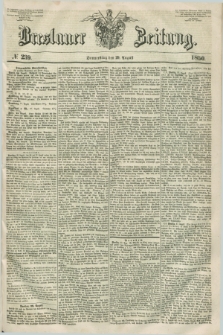Breslauer Zeitung. 1850, № 239 (29 August)