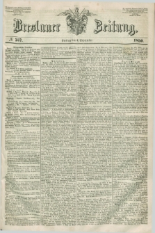 Breslauer Zeitung. 1850, № 247 (6 September)