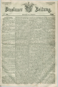 Breslauer Zeitung. 1850, № 248 (7 September)