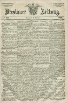 Breslauer Zeitung. 1850, № 257 (16 September)