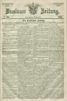 Breslauer Zeitung. 1850, № 260 (19 September)